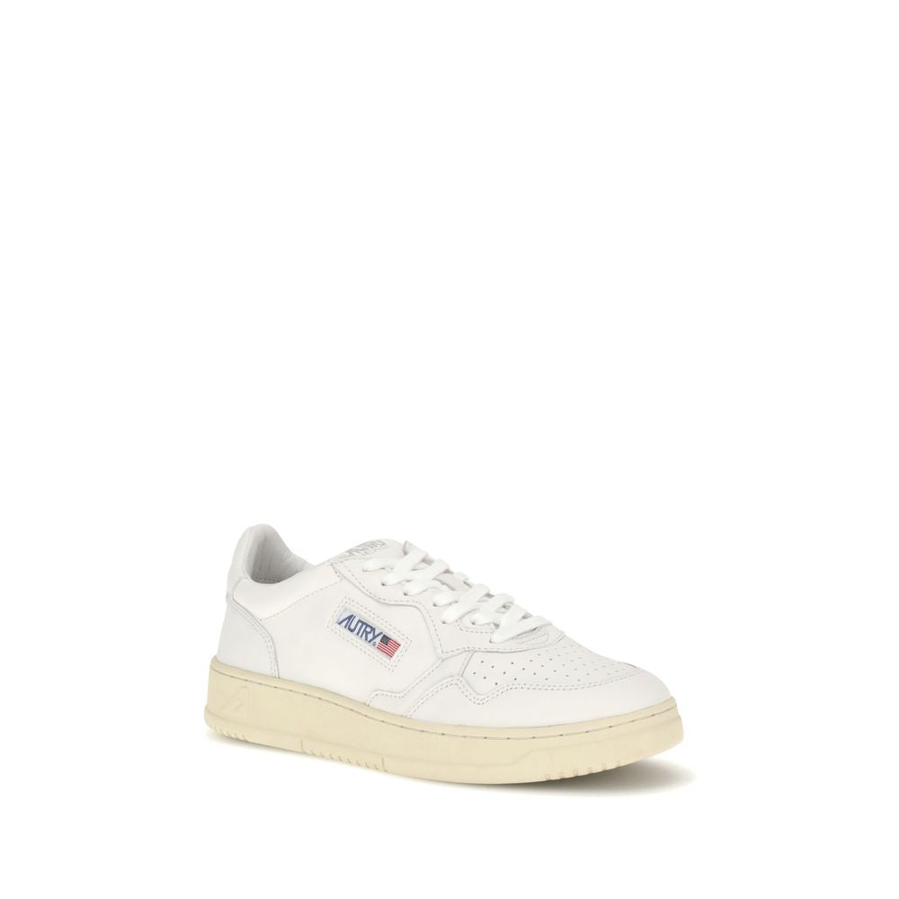 Autry White Rubber Low Top Sneakers