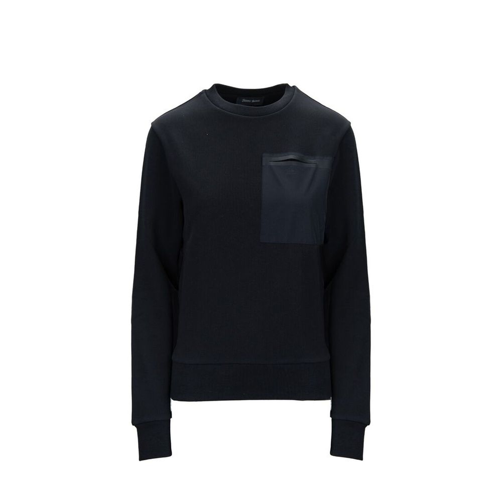 Herno Blue Cotton Sweatshirt