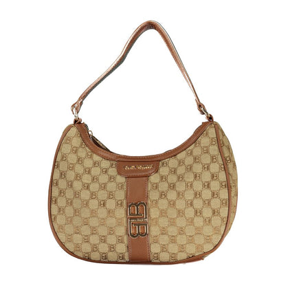 Laura Biagiotti Beige Polyester Handbag