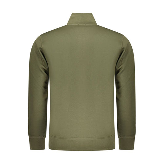 Rifle Green Cotton Men Sweater