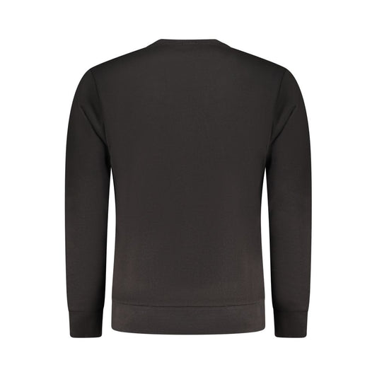 Rifle Black Cotton Men Sweater