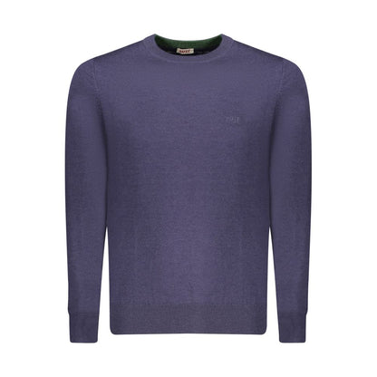 Rifle Blue Wool Men Sweater
