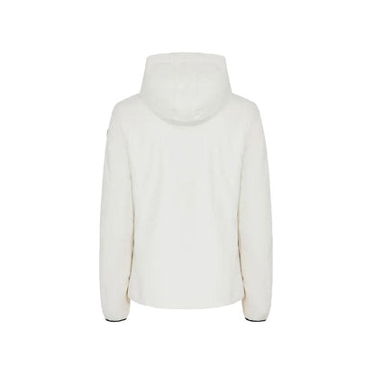 Suns White Polyester Jackets & Coat