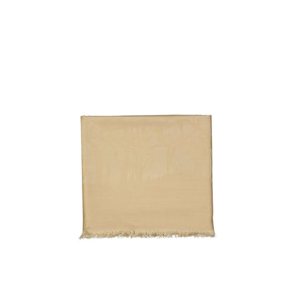 Lanvin Beige Silk Scarf