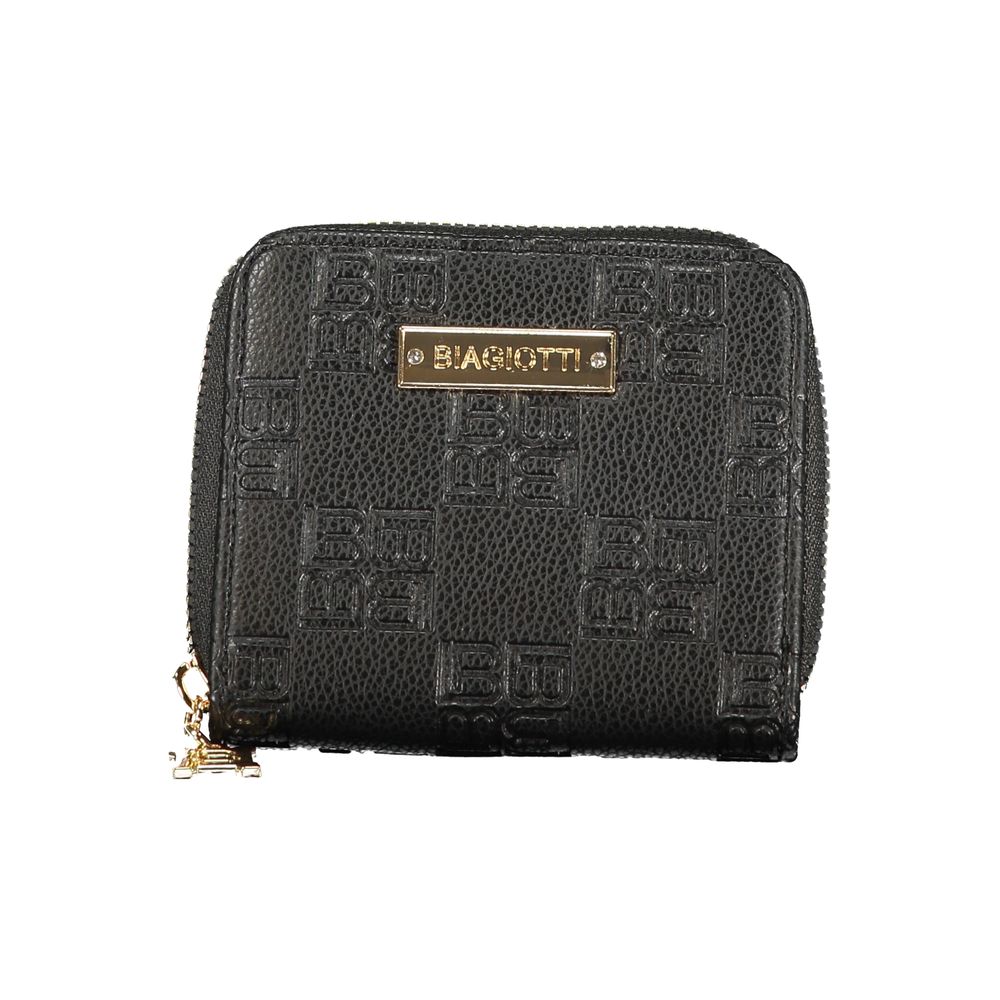 Laura Biagiotti Black Polyethylene Women Wallet