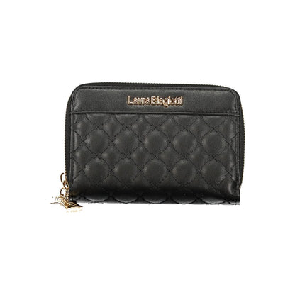 Laura Biagiotti Black Polyethylene Women Wallet