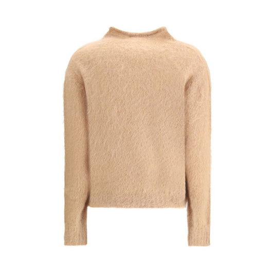 Max Mara Brown Polyamide Turtleneck