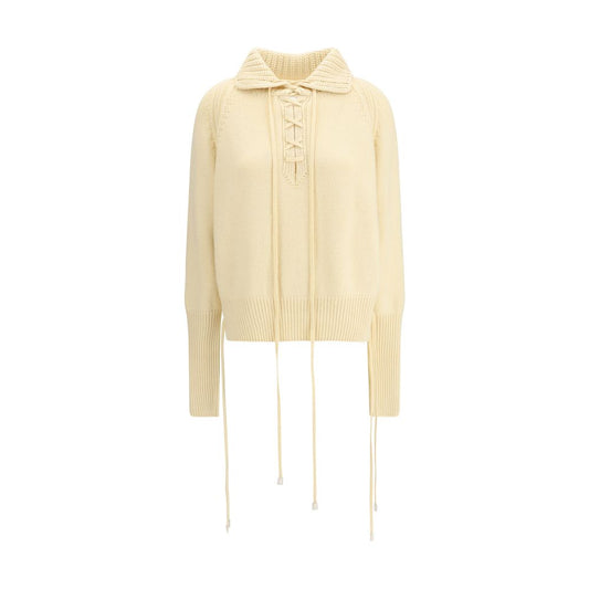 Ermanno Scervino Cream Cashmere Cashmere Sweater