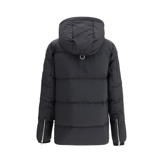 Moose Knuckles Black Nylon Coat