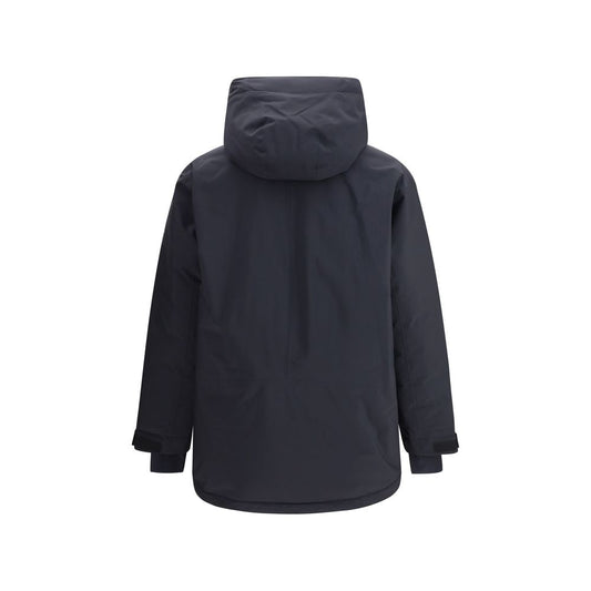 MM6 Black Polyester Parka