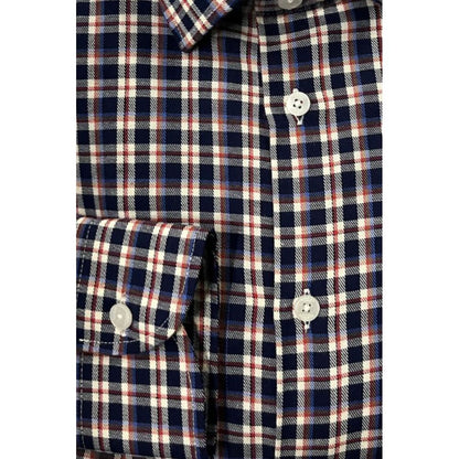 Baldinini Trend Multicolor Cotton Men Shirt