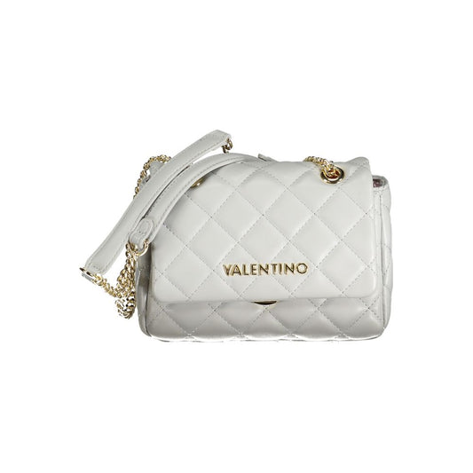 Mario Valentino Gray Polyethylene Handbag