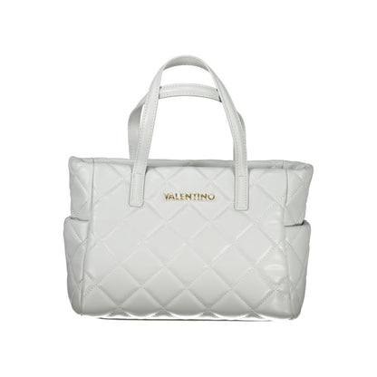 Mario Valentino Gray Polyethylene Handbag