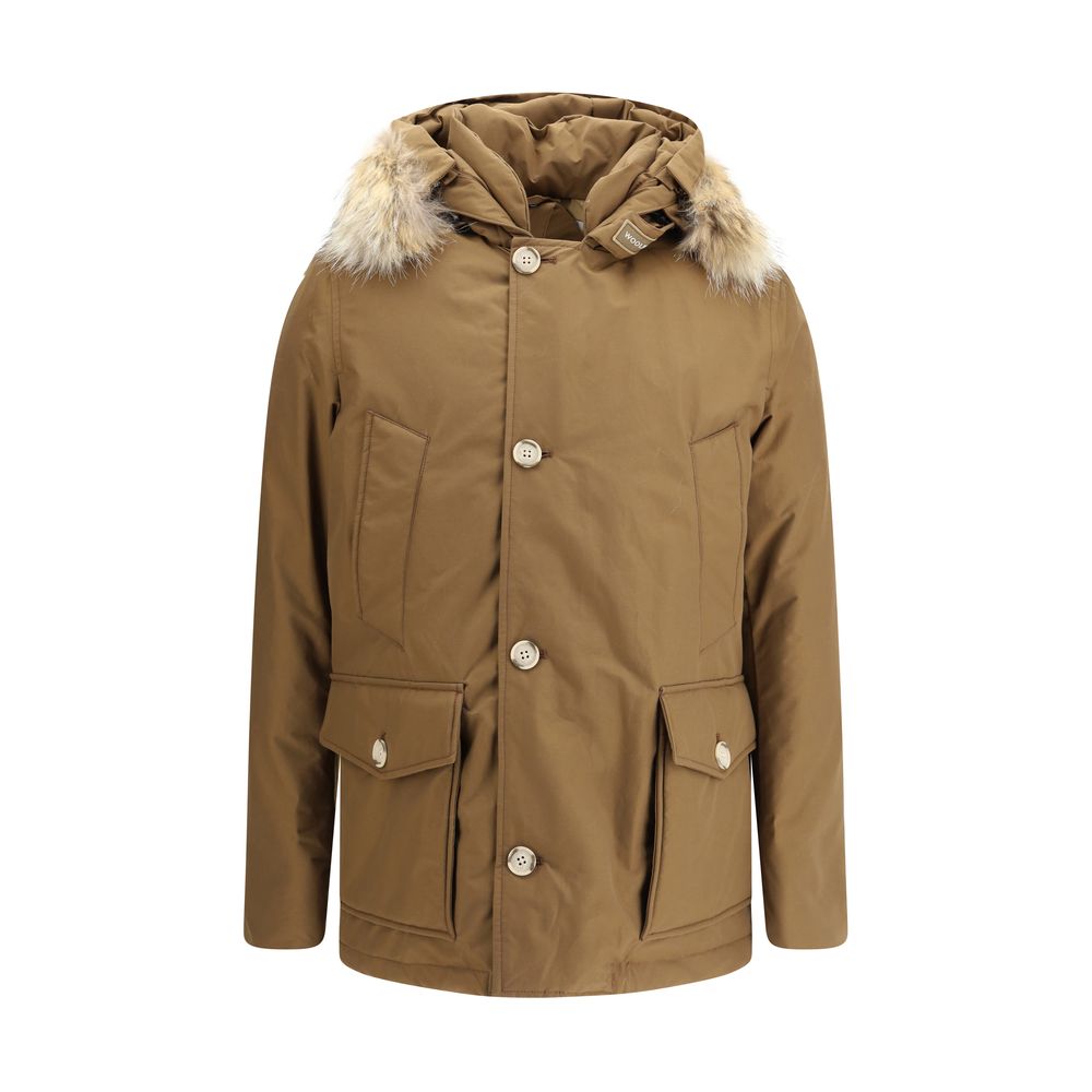 Woolrich Beige Polyamide Parka