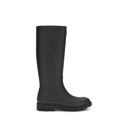 Hunter Black Rubber Rain Boots