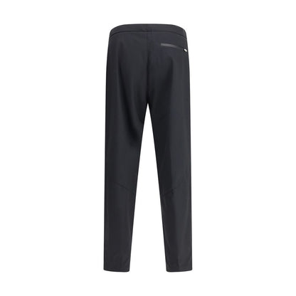 LAMINAR Black Polyester Dress Pants