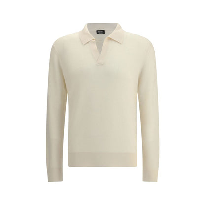 ZEGNA White Cashmere Shirt