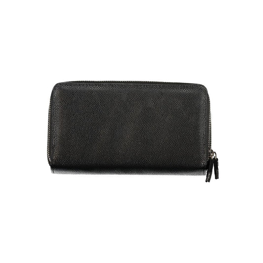 Mario Valentino Black Polyethylene Wallet