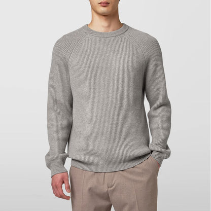 Alpha Studio Gray Cashmere Sweater