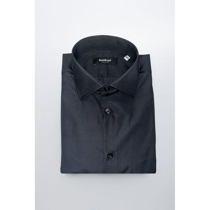 Baldinini Trend Black Cotton Shirt