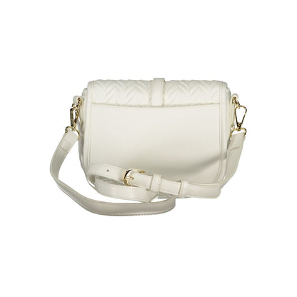 Mario Valentino White Polyethylene Handbag