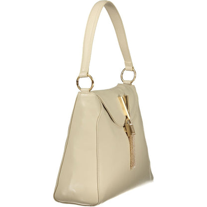 Mario Valentino Beige Polyethylene Handbag