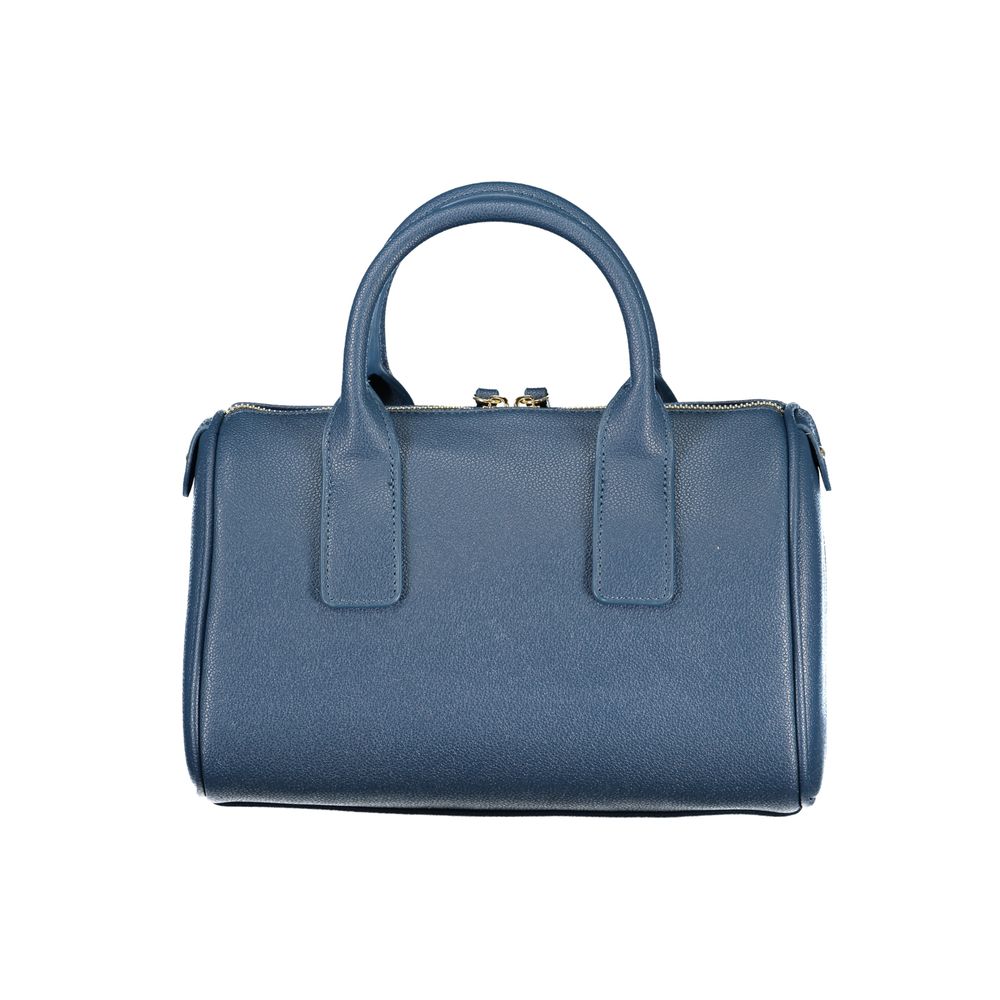 Mario Valentino Blue Polyethylene Handbag