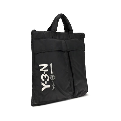 Y-3 Black Polyamide Shoulder Bag