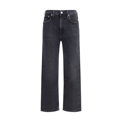 Citizens of Humanity Blue Cotton Straight-Leg Jeans