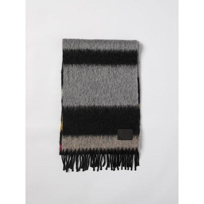 Paul Smith Gray Wool Scarf
