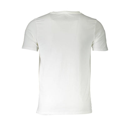 Aeronautica Militare Bianco Cotton Men T-Shirt
