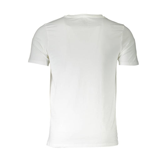 Aeronautica Militare Bianco Cotton Men T-Shirt
