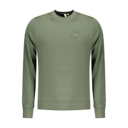 Accademia Militare Green Cotton Men Sweater