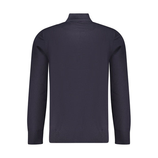 Coveri Moving Blue Nylon Men Sweater