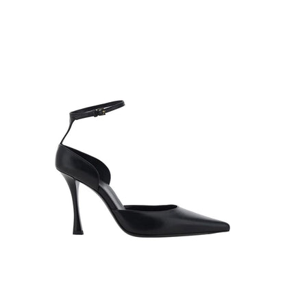 Givenchy Black Lamb Leather High Heel Pumps