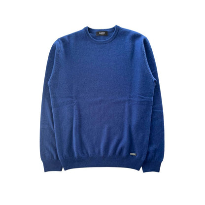 Baldinini Trend Blue Cashmere Sweater
