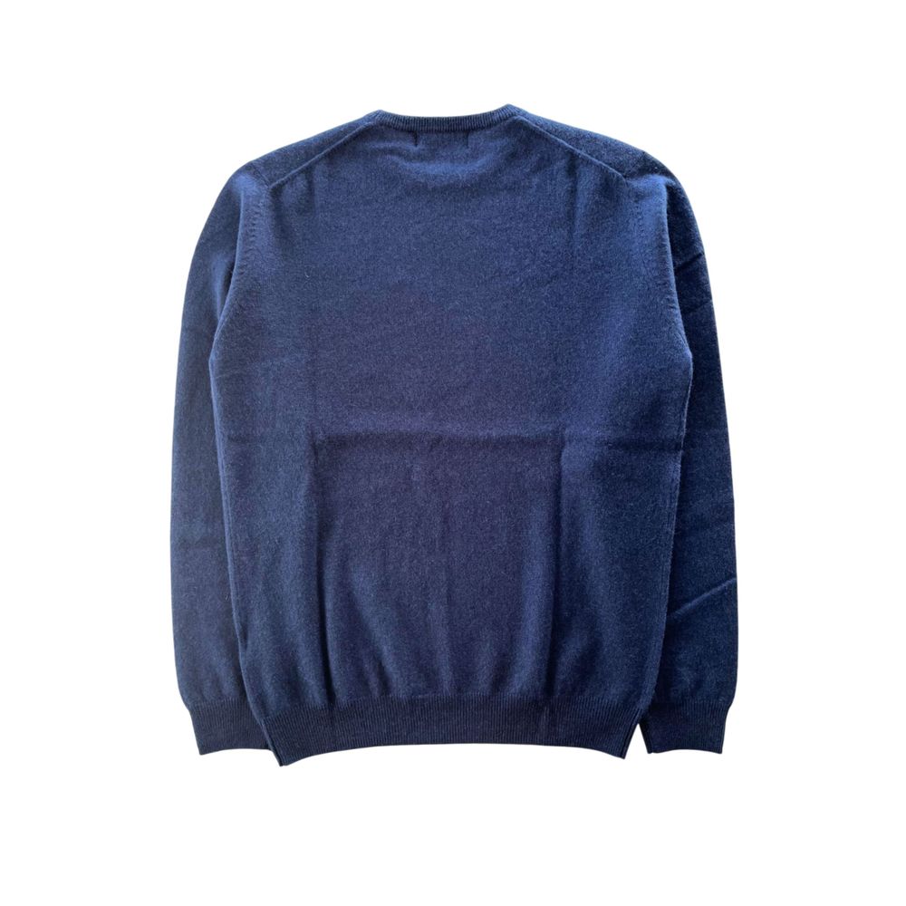 Baldinini Trend Blue Cashmere Sweater