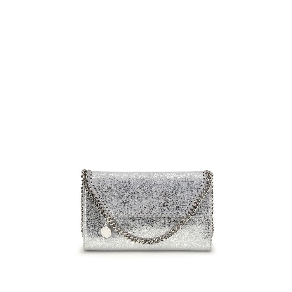 Stella McCartney Silver Polyester Shoulder Bag