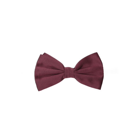 Dolce & Gabbana Bordeaux Silk Bowtie