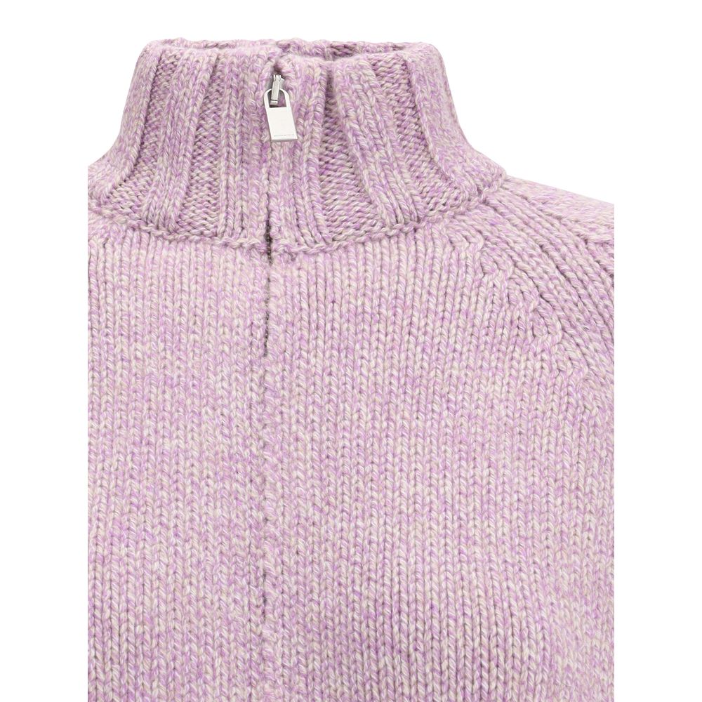 Magda Butrym Purple Cashmere Cardigan