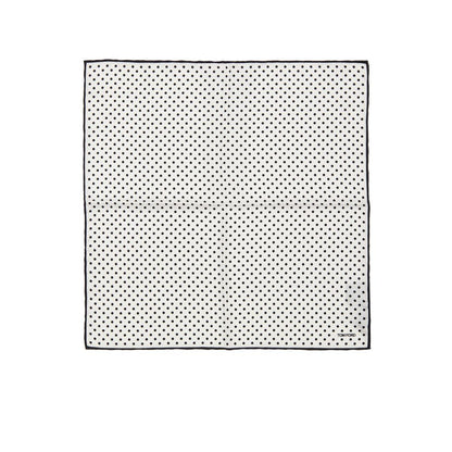 Tom Ford Black And White Silk Clutch Bag