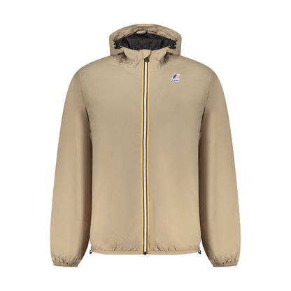 K-WAY Beige Polyamide Jackets & Coat