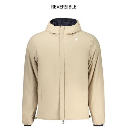 K-WAY Blue Nylon Jackets & Coat