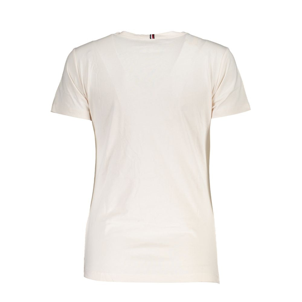 Tommy Hilfiger Beige Cotton T-Shirt