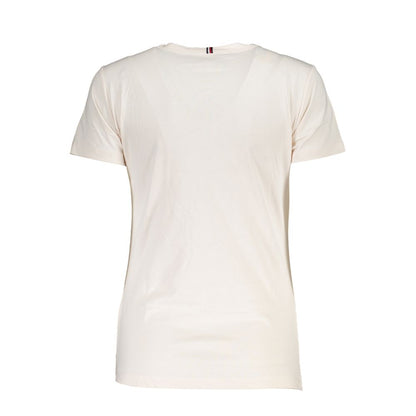 Tommy Hilfiger Beige Cotton T-Shirt