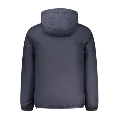 K-WAY Blue Polyamide Men Jacket