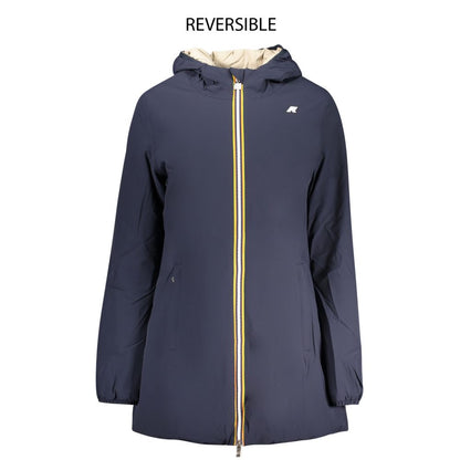 K-WAY Blue Nylon Women Jacket