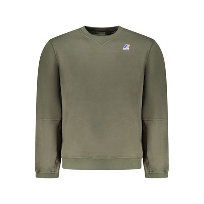K-WAY Green Cotton Men Sweater