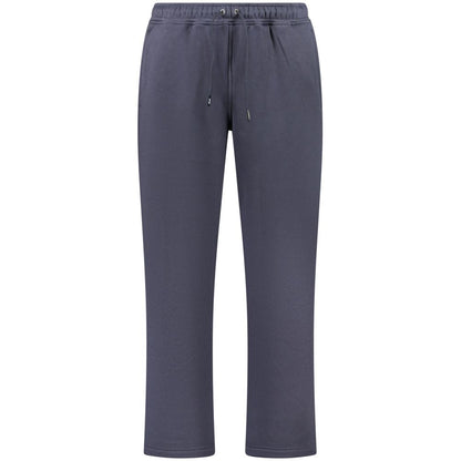 K-WAY Blue Cotton Men Trouser