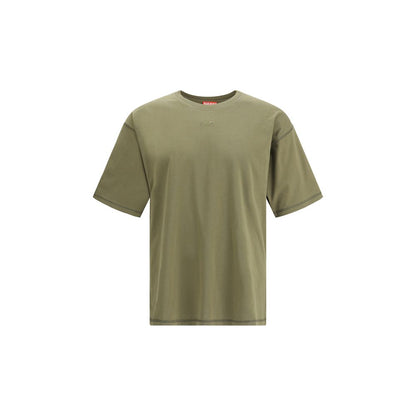 Diesel Green Cotton T-Shirt